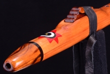 Utah Juniper Native American Flute, Minor, Mid B-4, #H42D